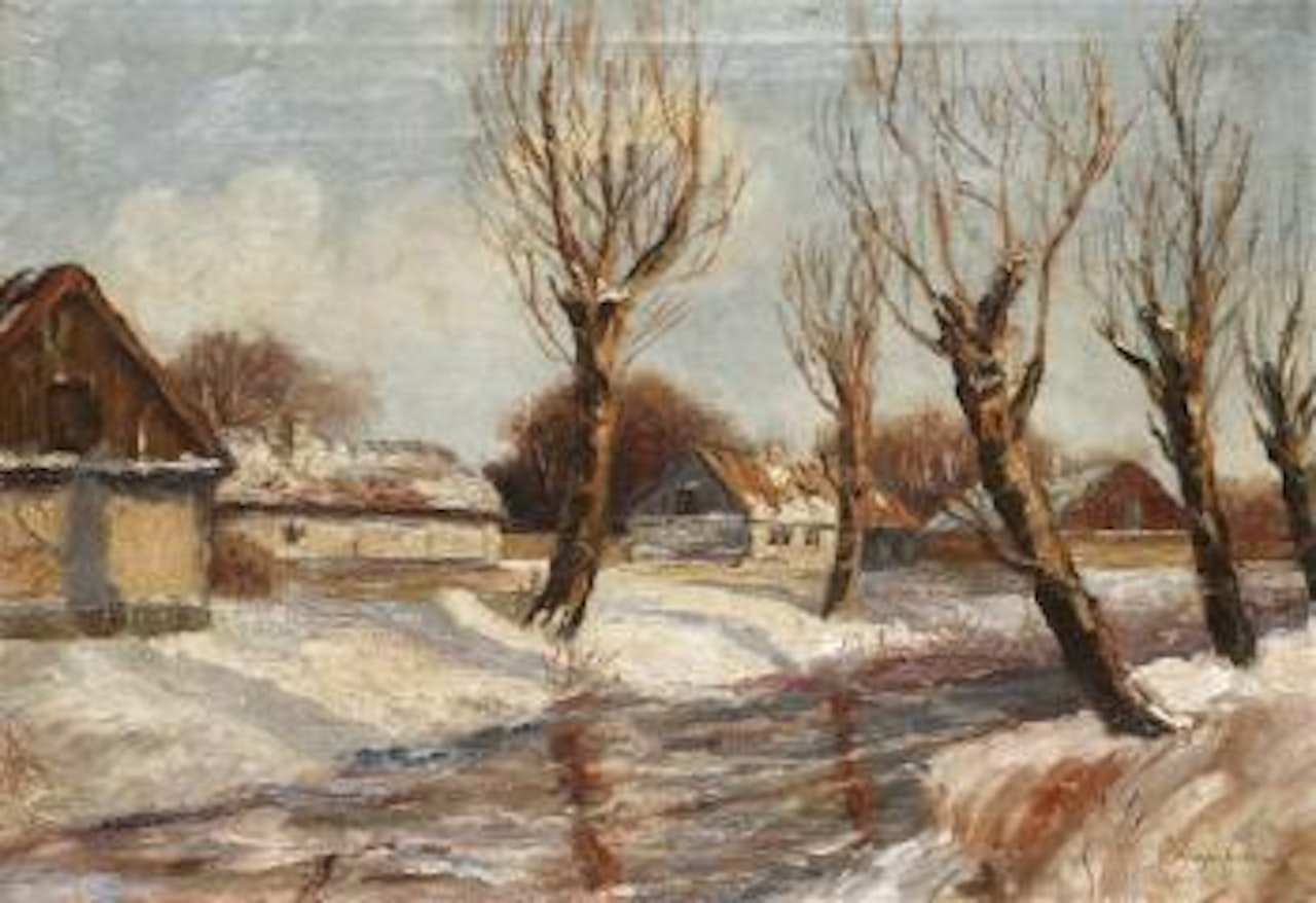 Paysage by Georgij Aleksandrovic Lapschin