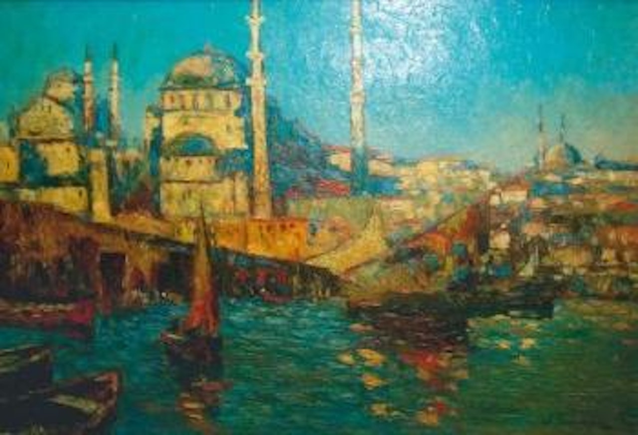 Constantinople by Georgij Aleksandrovic Lapschin