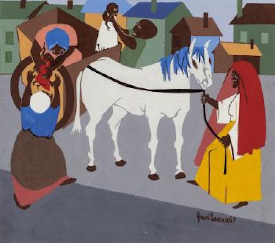 Another journey ended by Jacob Lawrence