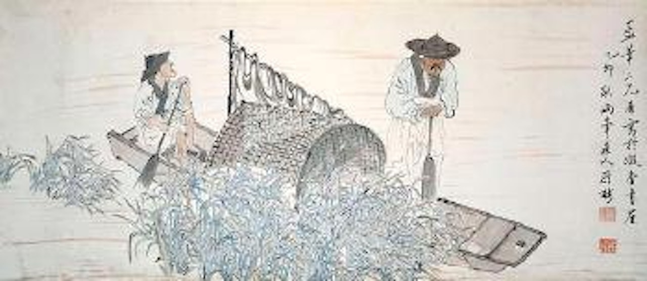Fishermen by Luo Ping