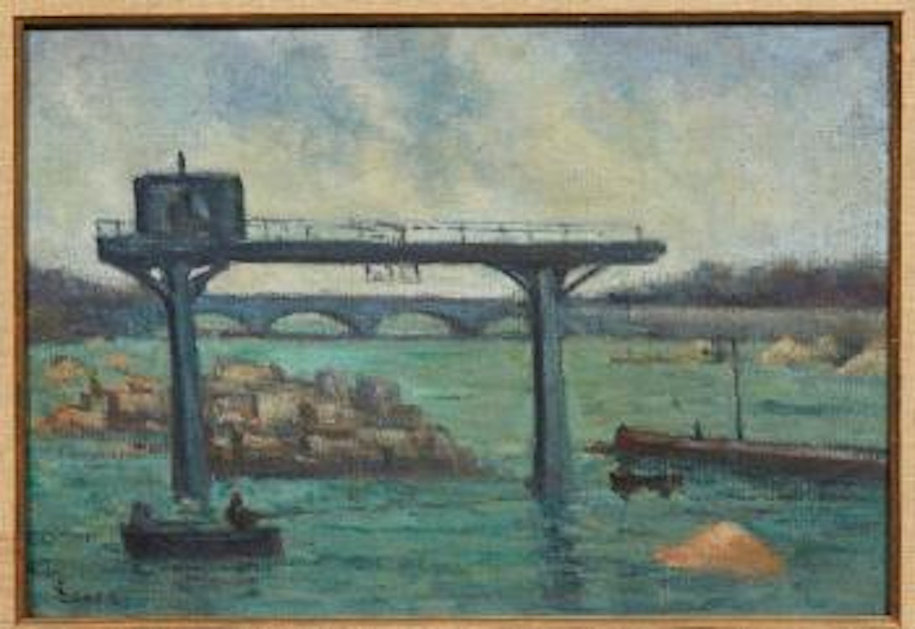 La Seine à Paris by Maximilien Luce