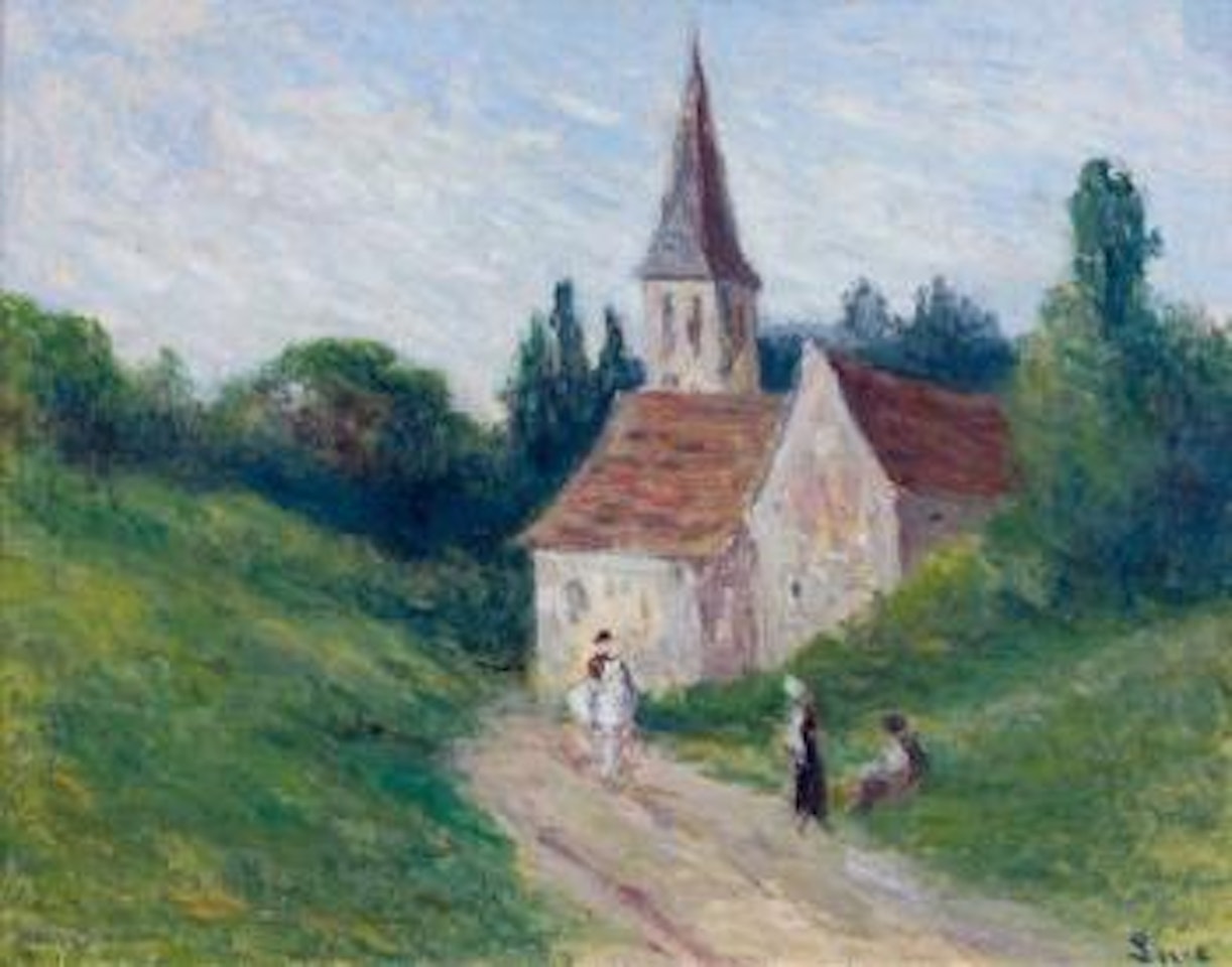 La petite église by Maximilien Luce