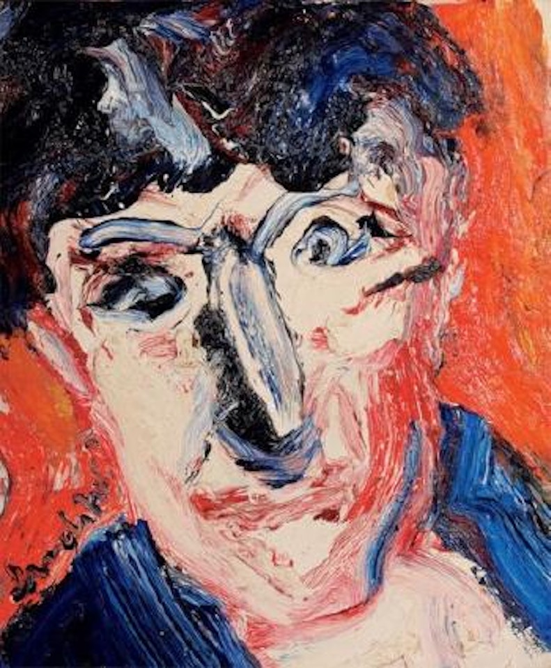 Portrait d'homme by Bengt Lindstrom