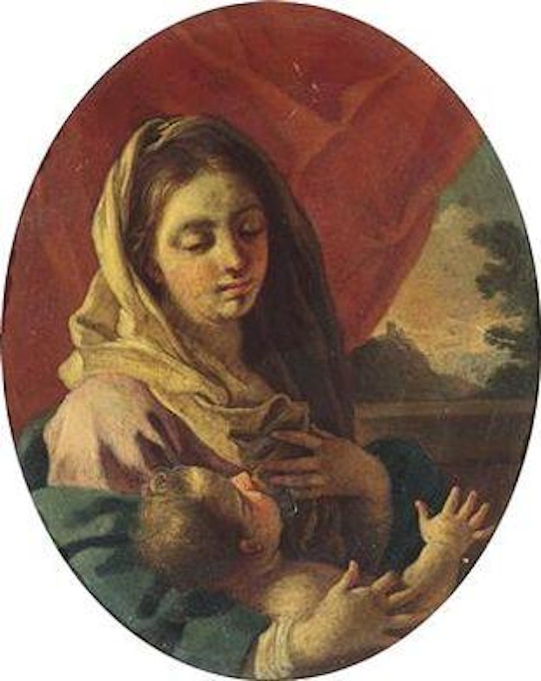 Madonna with Child by Francesco de Mura
