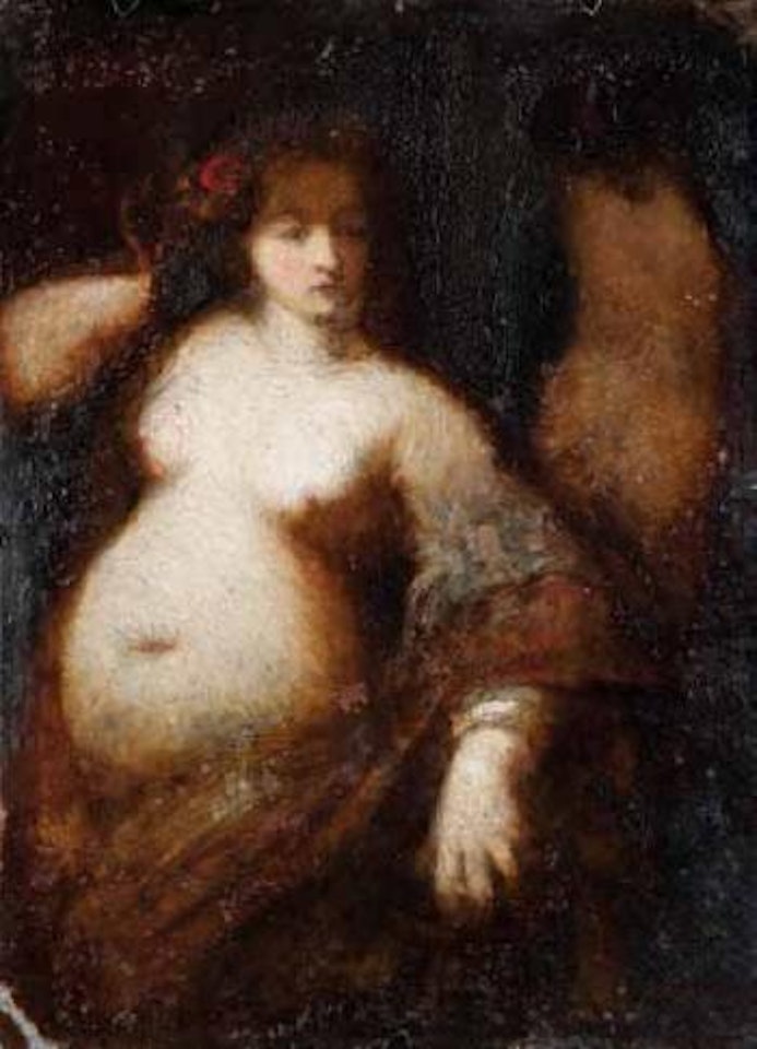 La belle Adèle by Adolphe Monticelli