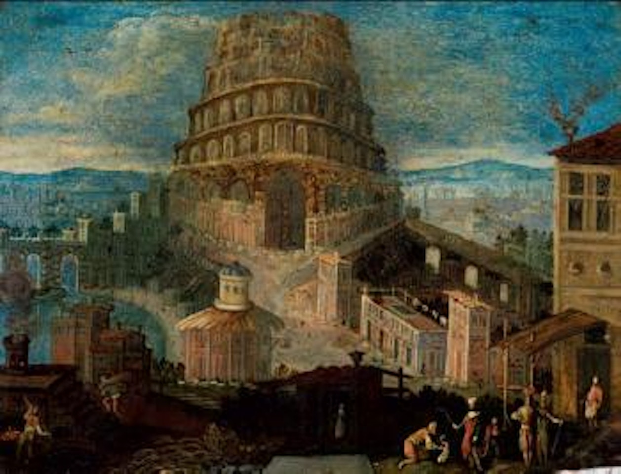 Der Turmbau von Babel by Joos de Momper the Younger
