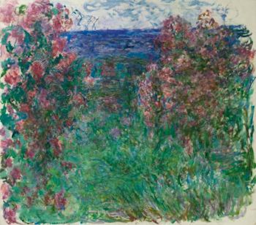 La Maison Dans Les Roses by Claude Monet