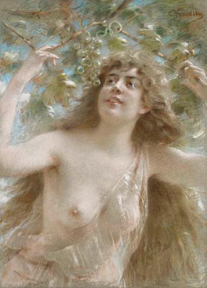 Bacchante by Konstantin Makovsky