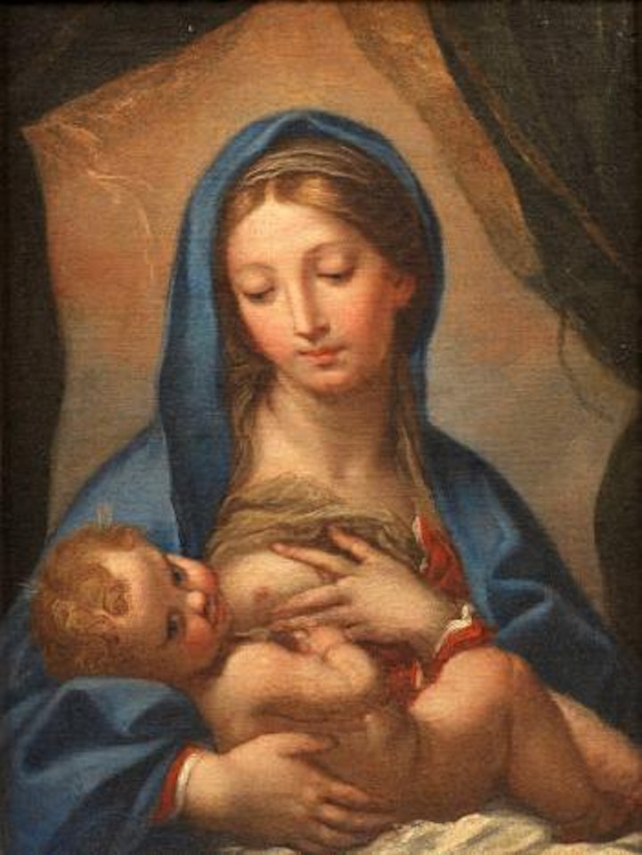 The Madonna and Child by Attributed to Carlo Maratta