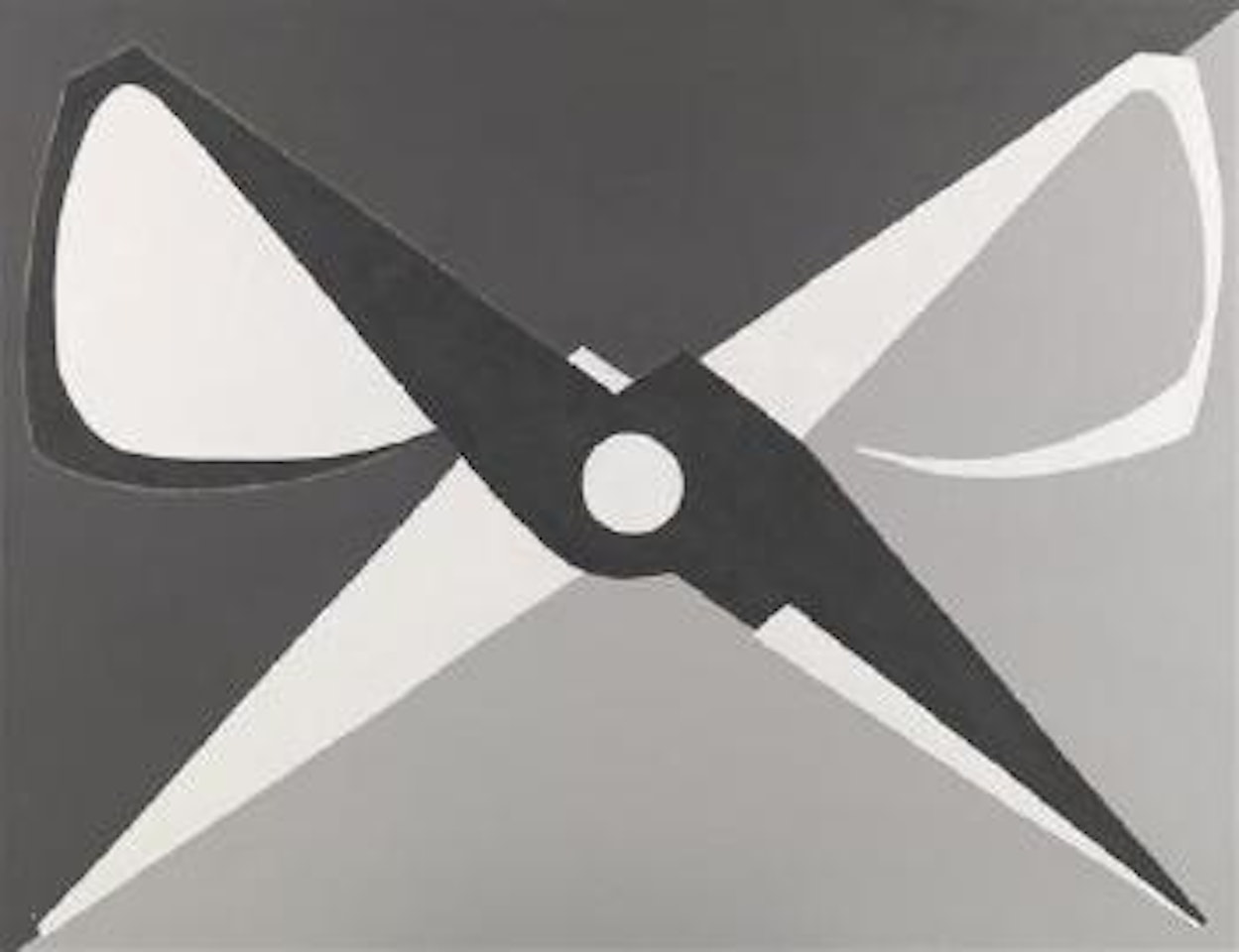 Grey Scissor by Mao Xuhui