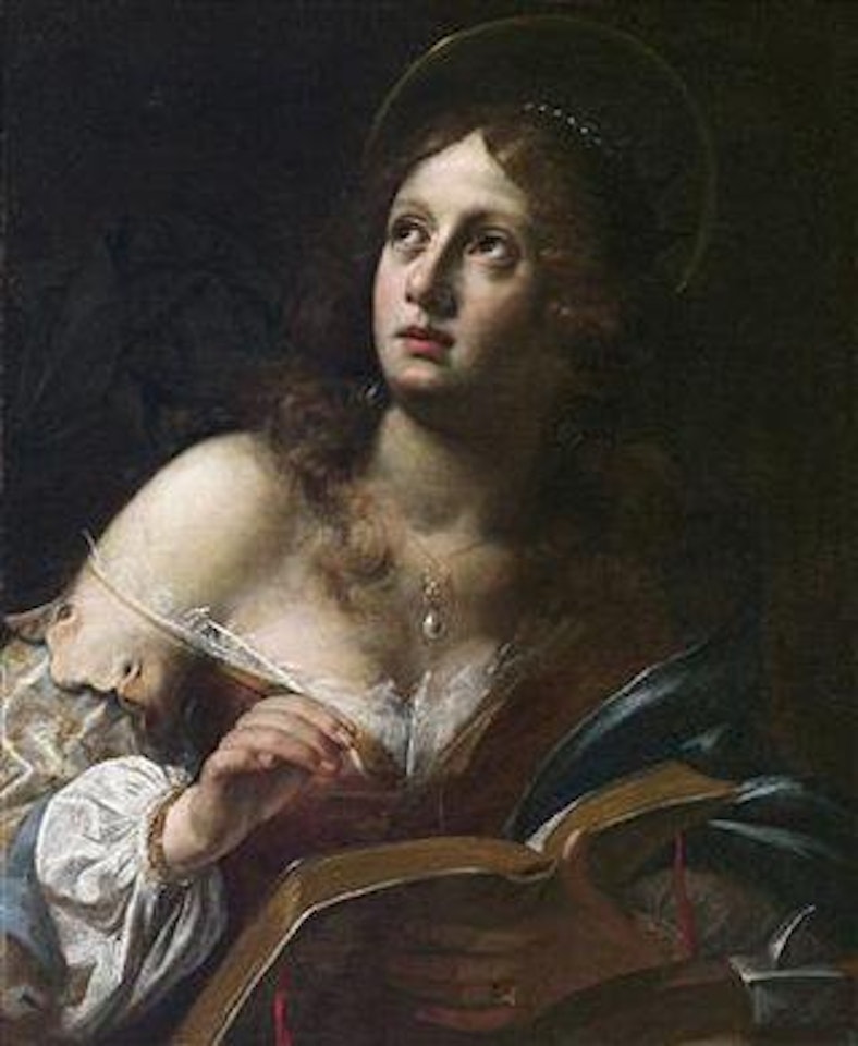 Die heilige Katharina von Alexandrien by Giovanni Martinelli