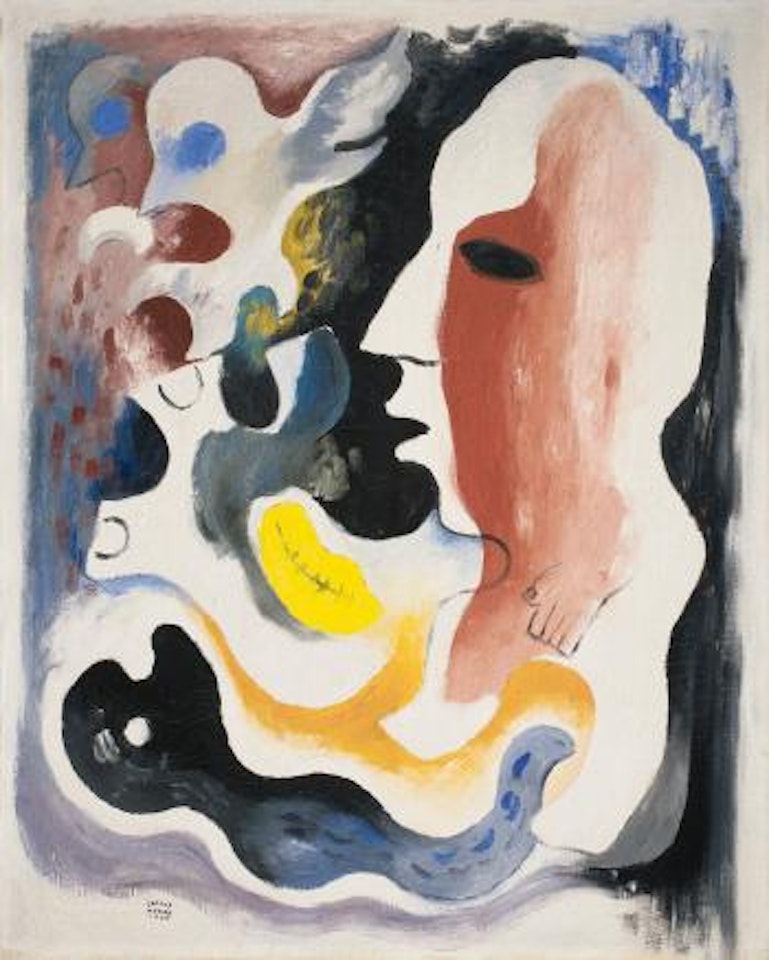 Autorretrato, el Pintor en su Mundo Maya by Carlos Mérida