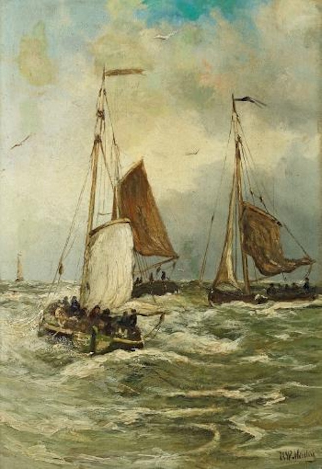Marine by Hendrik-Willem Mesdag