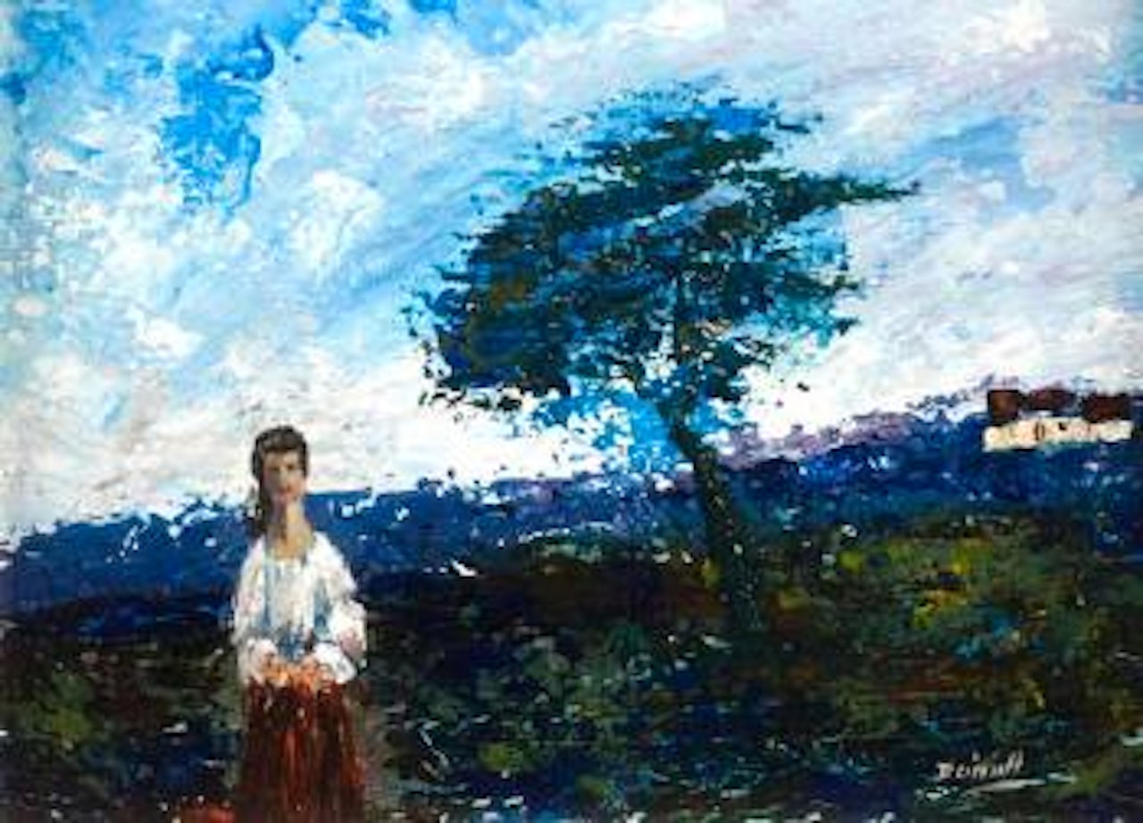 Figure & landscape by Daniel O'Neill