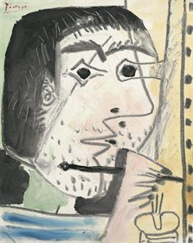 Le Peintre (tête) by Pablo Picasso