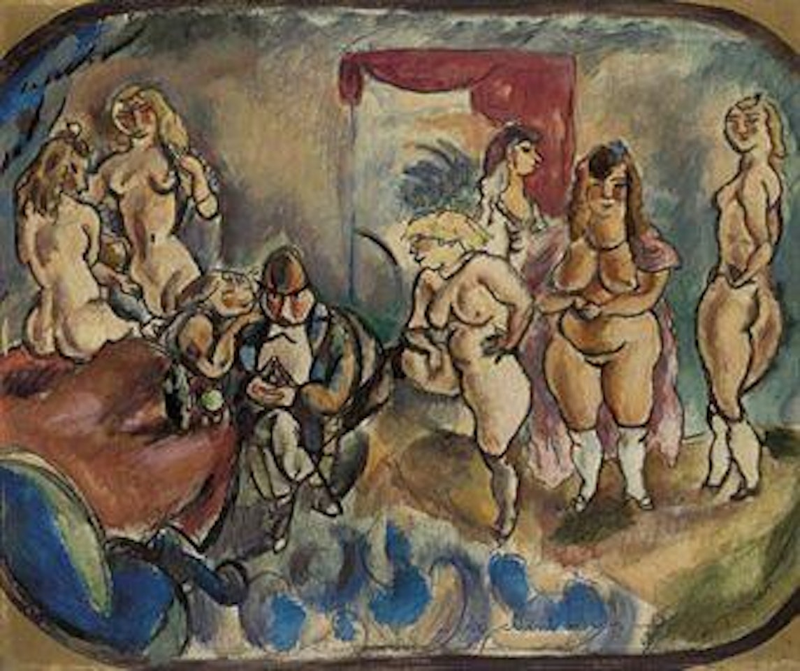 Le client indécis by Jules Pascin