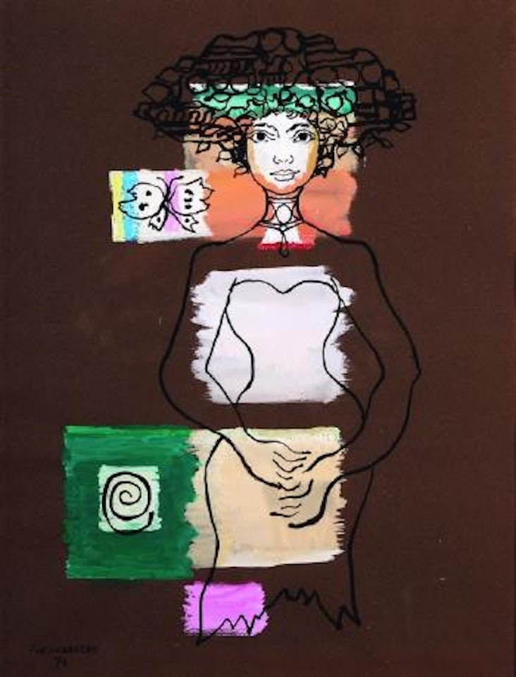 Mujer by René Portocarrero