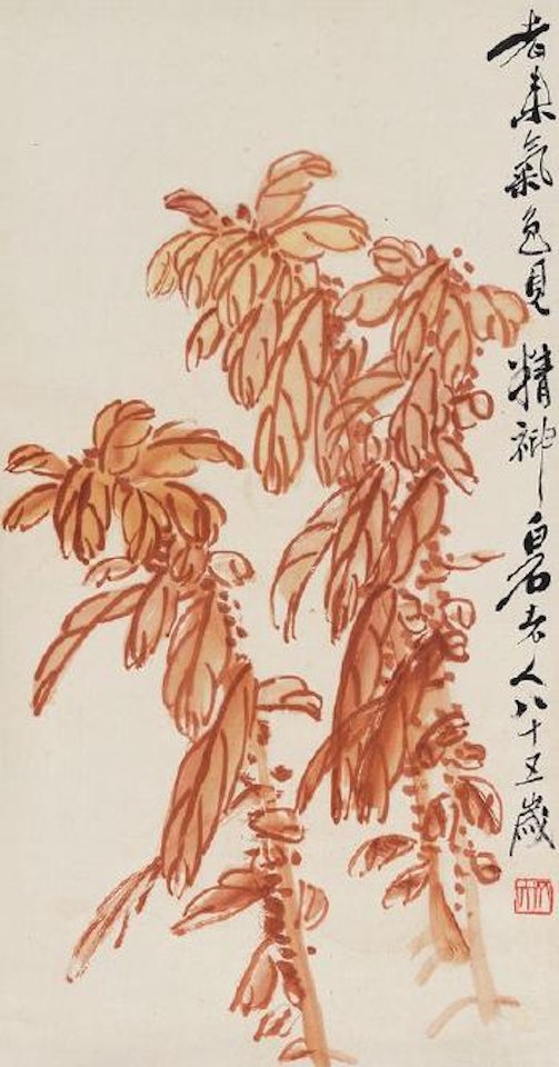 Amaranthus by Qi Baishi