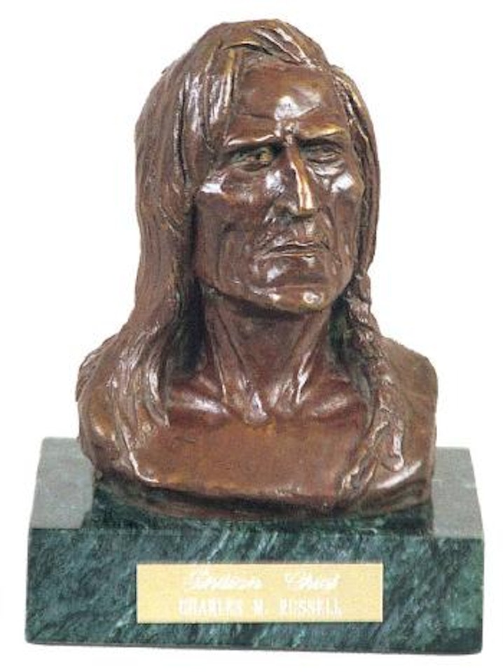 Indian chief by Charles M Russell