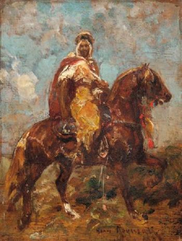 Cavalier arabe by Henri Émilien Rousseau