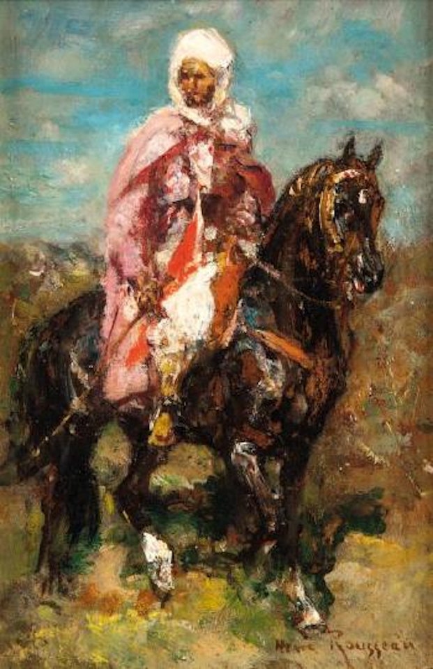 Cavalier marocain by Henri Émilien Rousseau