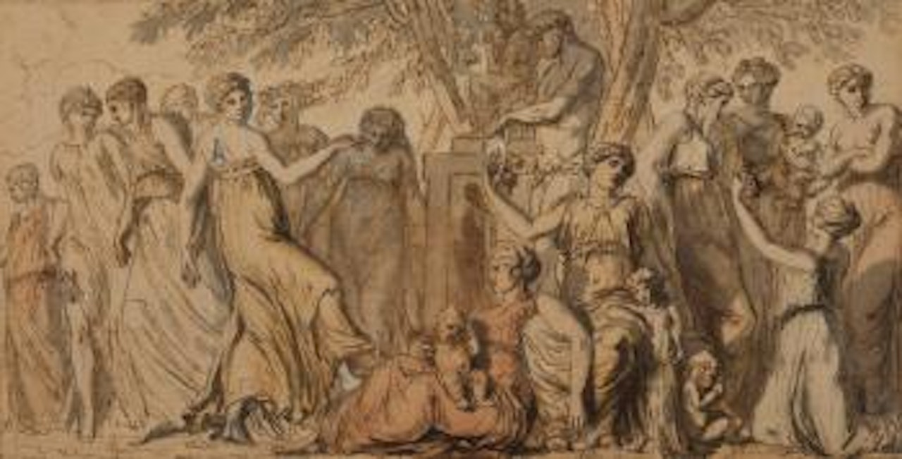 Bacchanale by Louis-Félix de la Rue