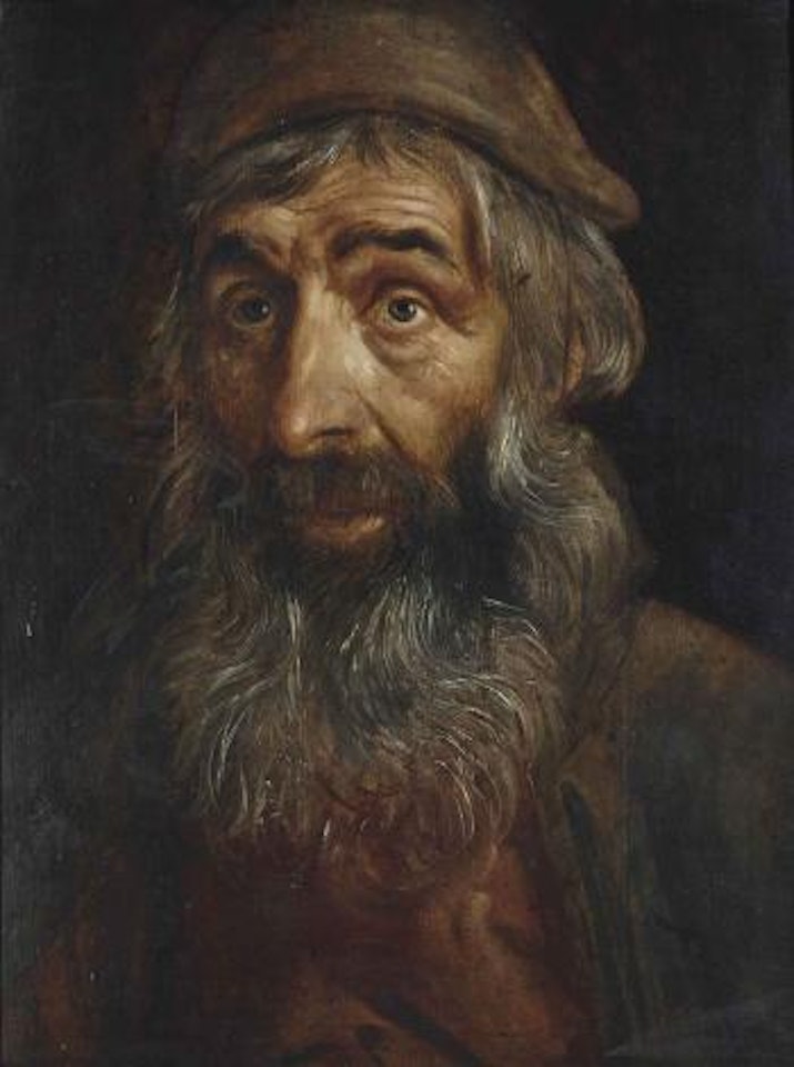 Head of a bearded Man by Peter Paul Rubens