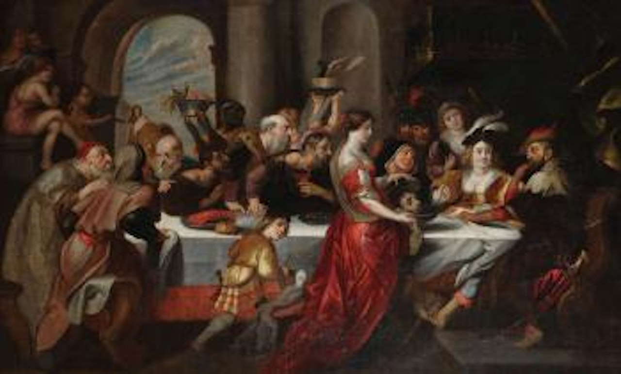 The feast of Herod by Peter Paul Rubens