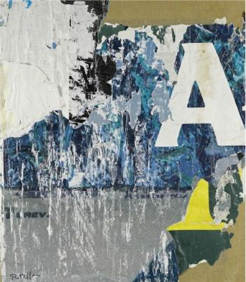 A Bianco by Mimmo Rotella