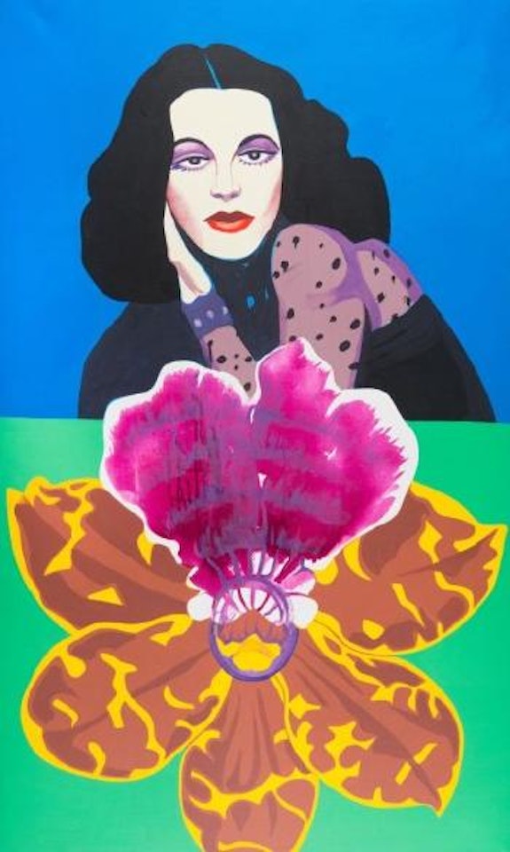 Orchidame by Bernard Rancillac