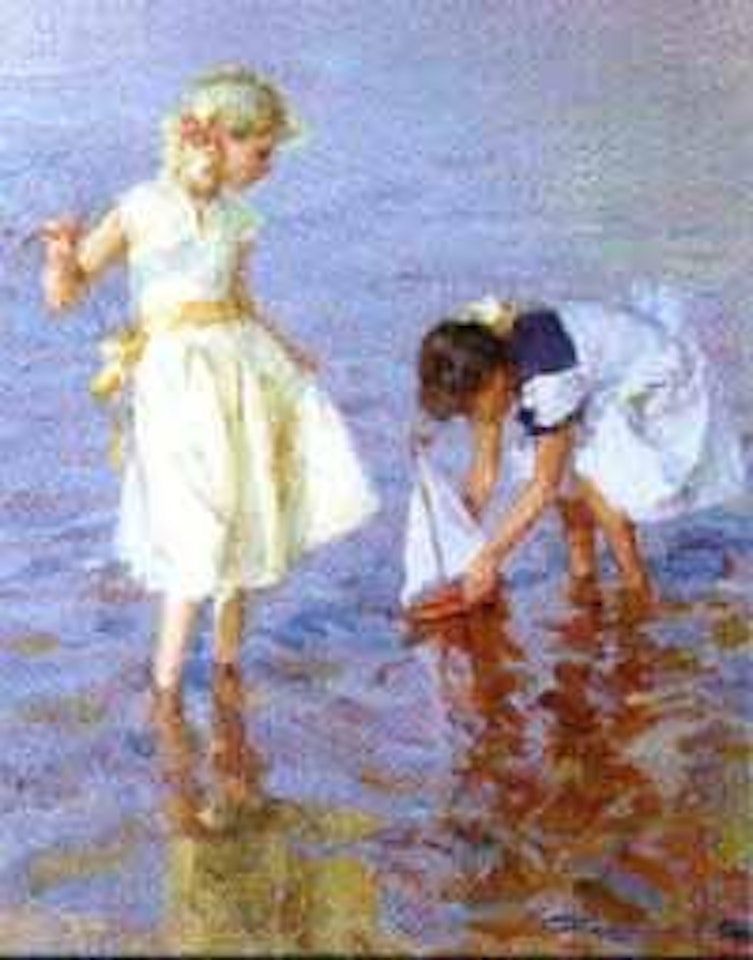 On the beach by Constantin Razoumov