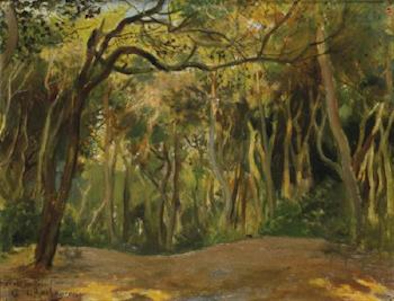 Sous-bois by Georges Antoine Rochegrosse