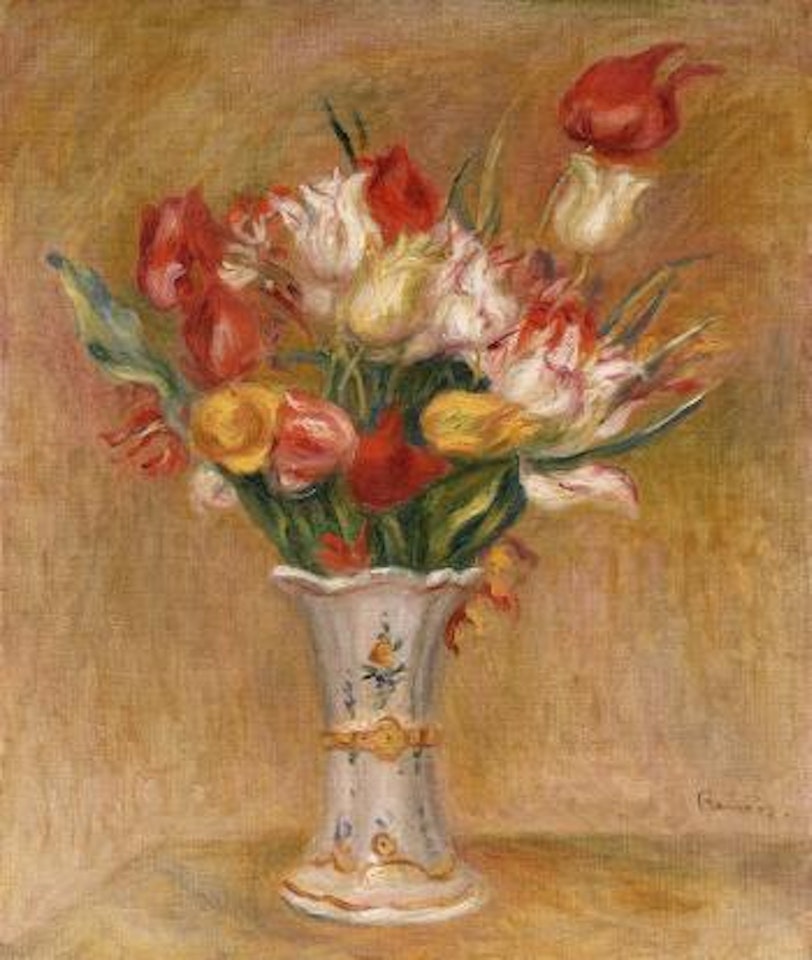 Tulipes by Pierre-Auguste Renoir