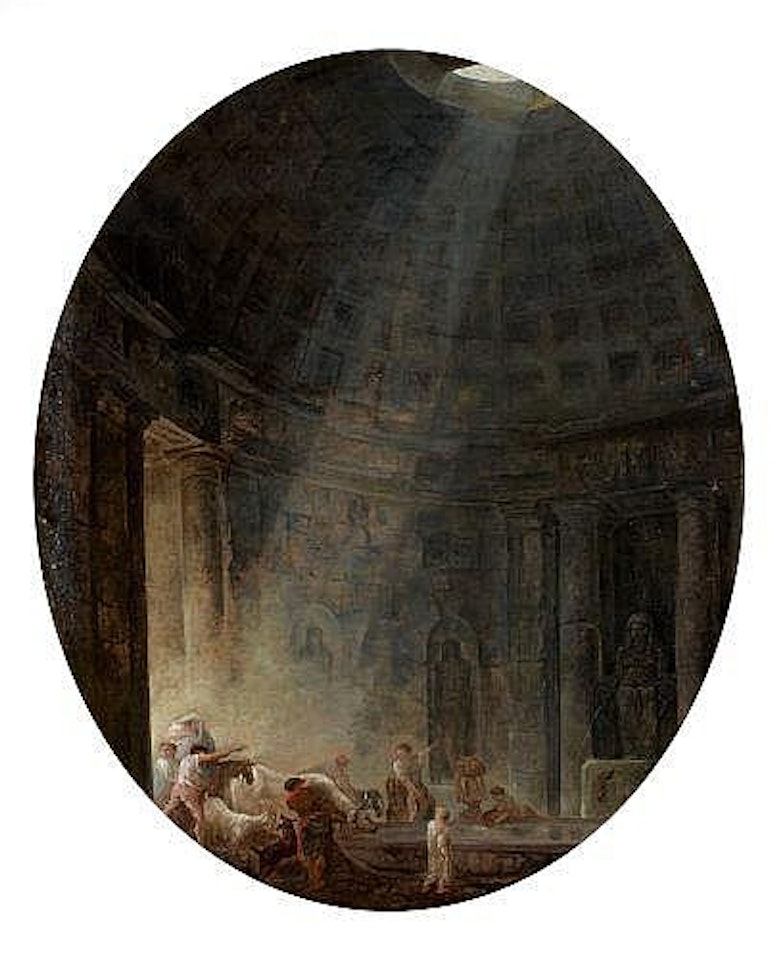 L'Abreuvoir by Hubert Robert