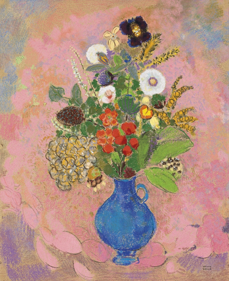 FLEURS by Odilon Redon