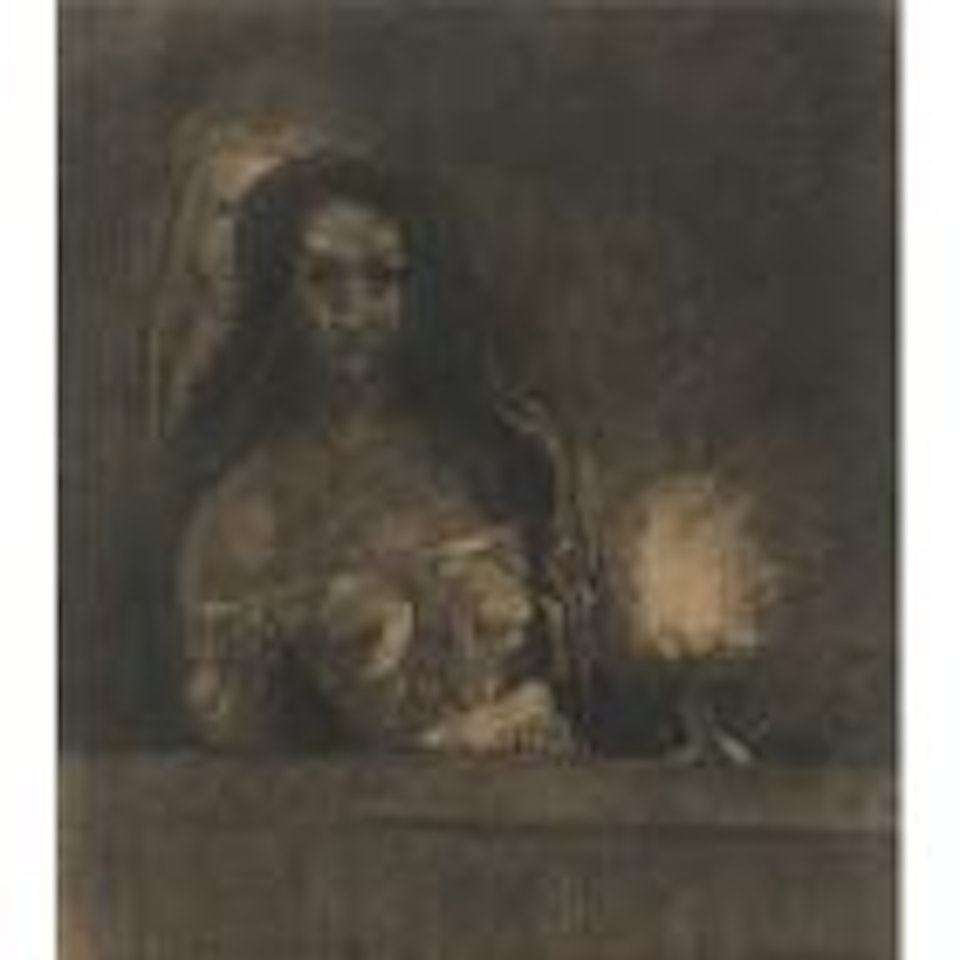 La Flambeau by Odilon Redon