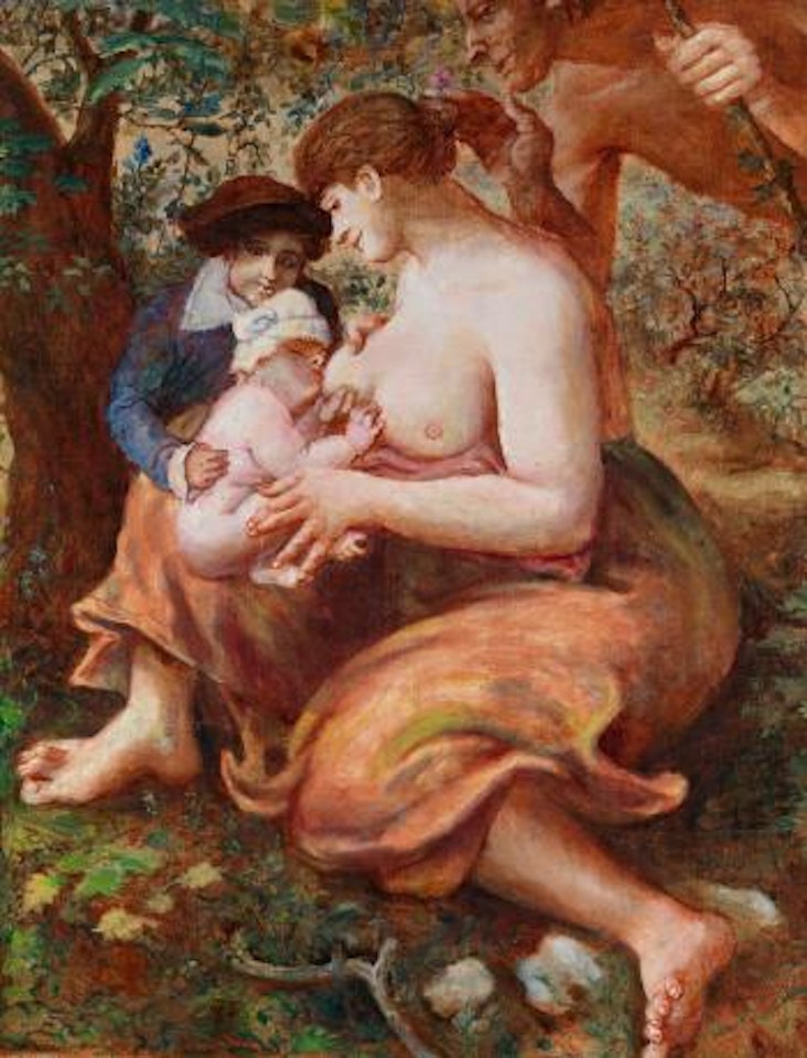 Virgin with Child by Boris Petrovich Sveshnikov