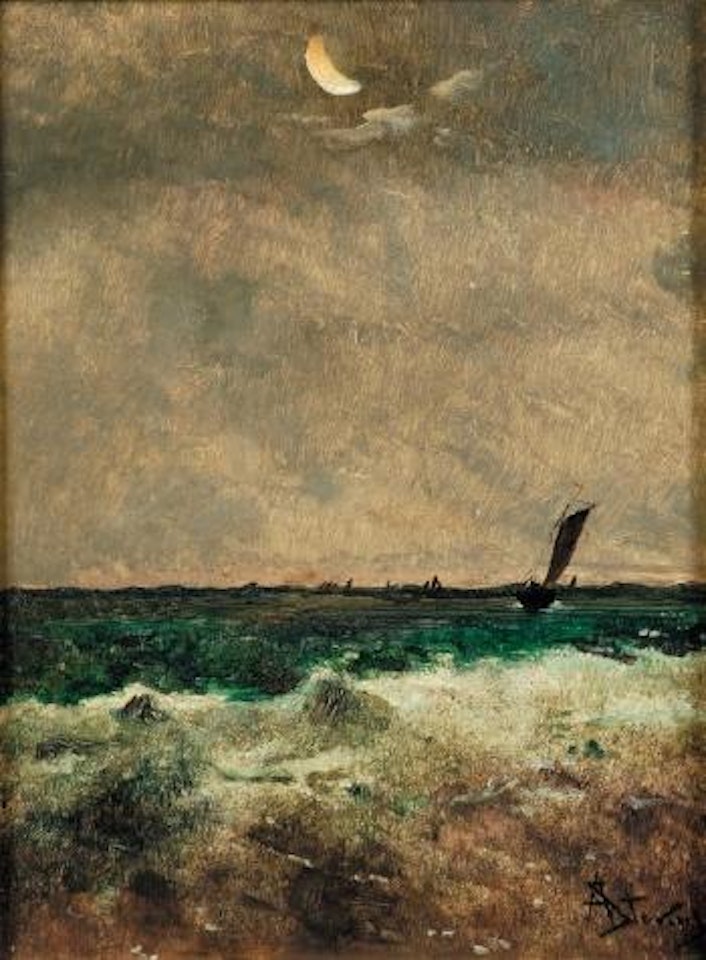La mer by Alfred Stevens