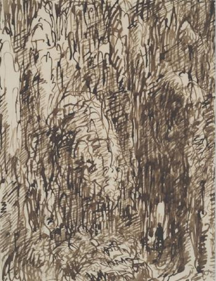 Figures in a cave by Théophile Alexandre Steinlen