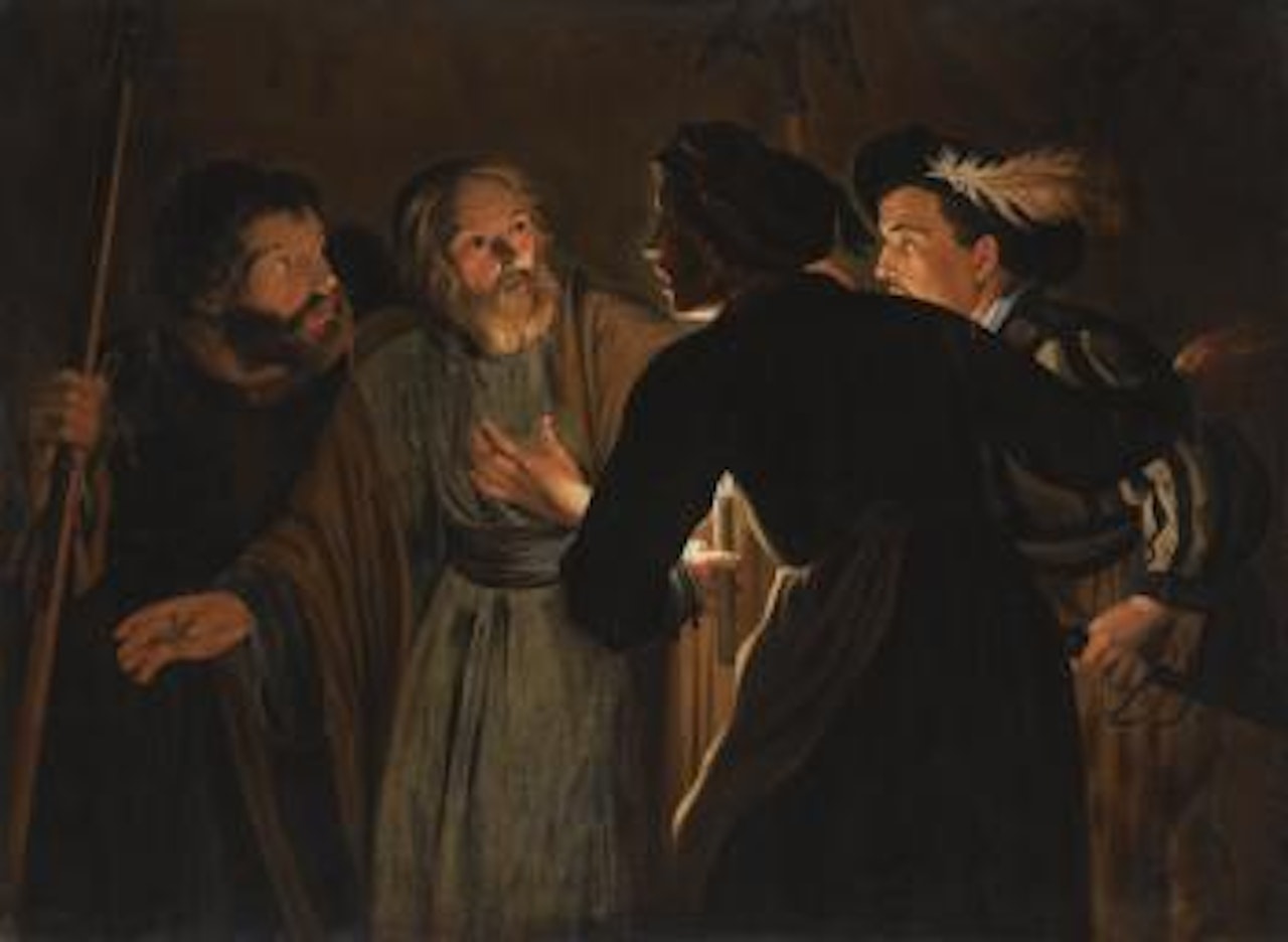 The Denial Of Saint Peter by Gérard Seghers