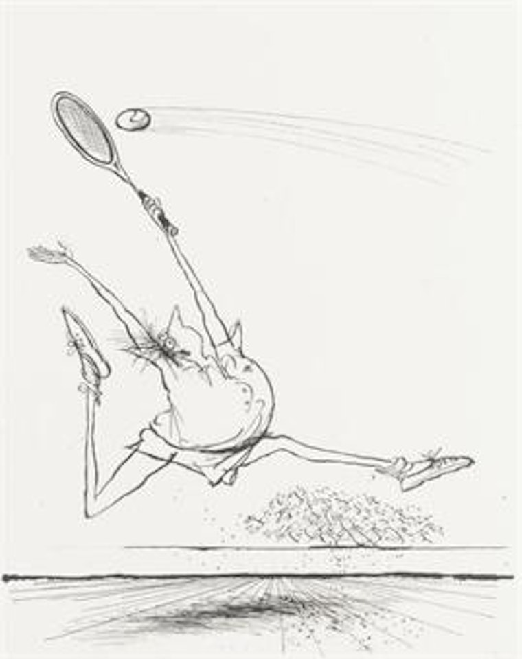 The smash by Ronald Searle