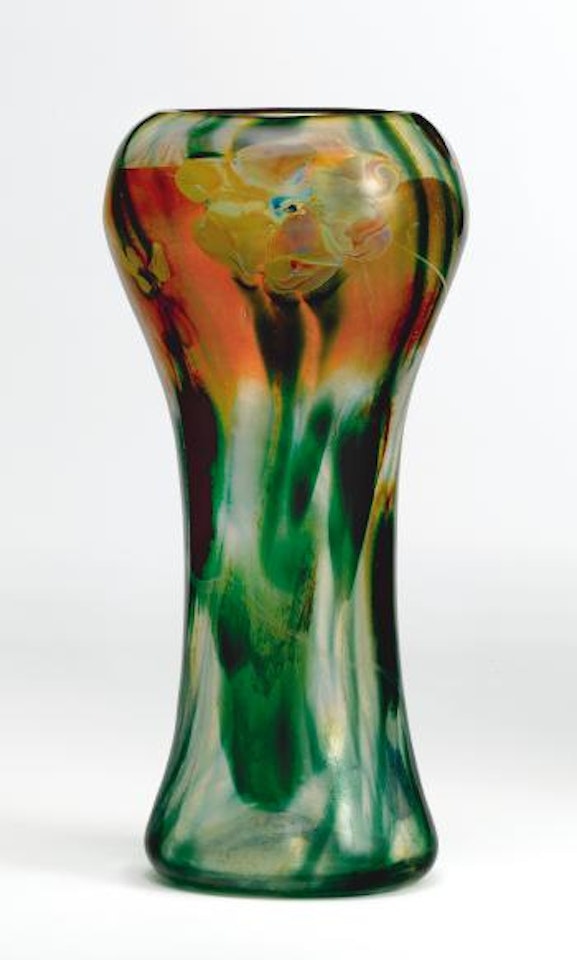Floral Paperweight Vase by Tiffany Studios