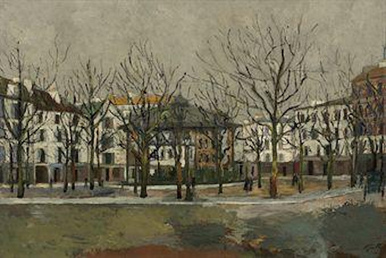 Le Kiosque by Maurice Utrillo