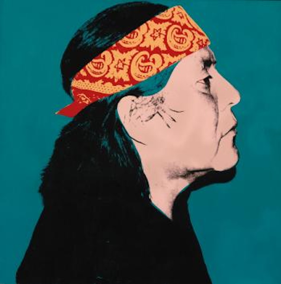 Portrait of R.C. Gorman by Andy Warhol