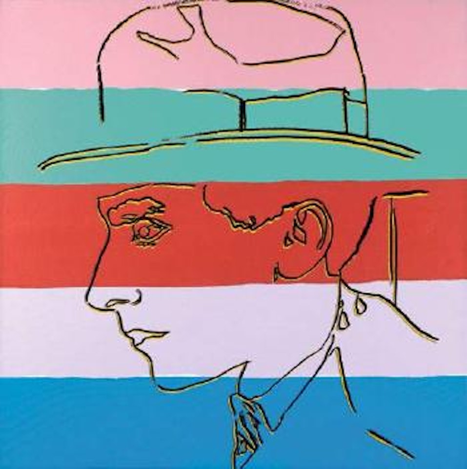 Portrait de Jean Cocteau by Andy Warhol