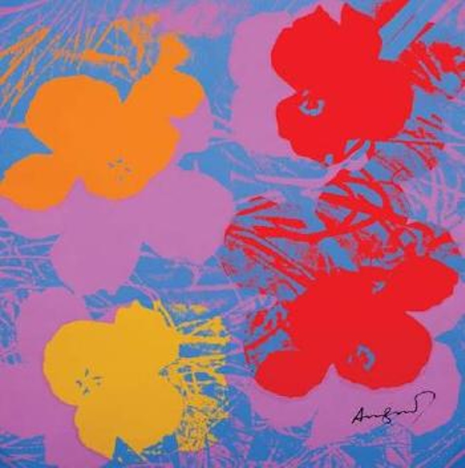 Flowers by Andy Warhol