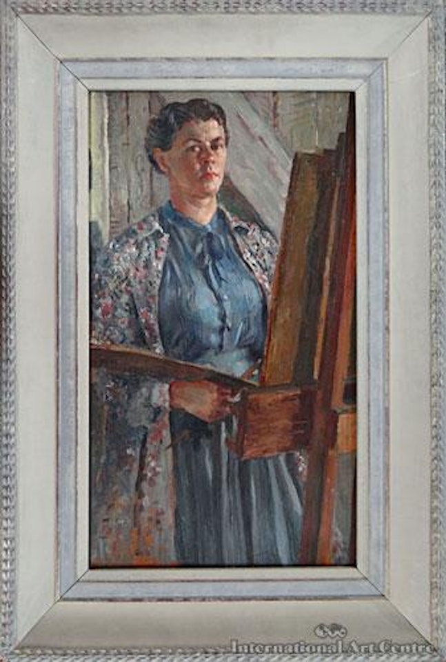 Self Portrait by A Lois White