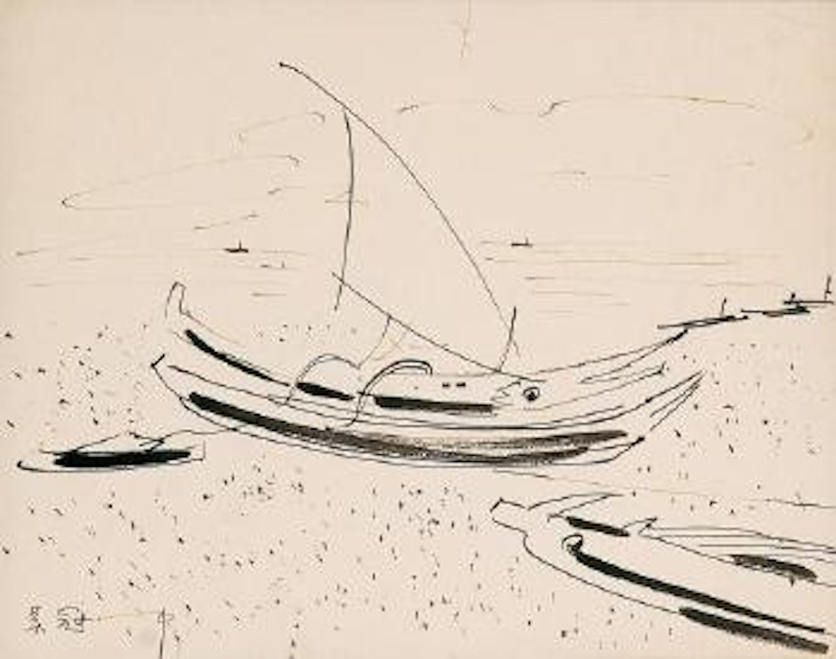 Barcas by Wu Guanzhong