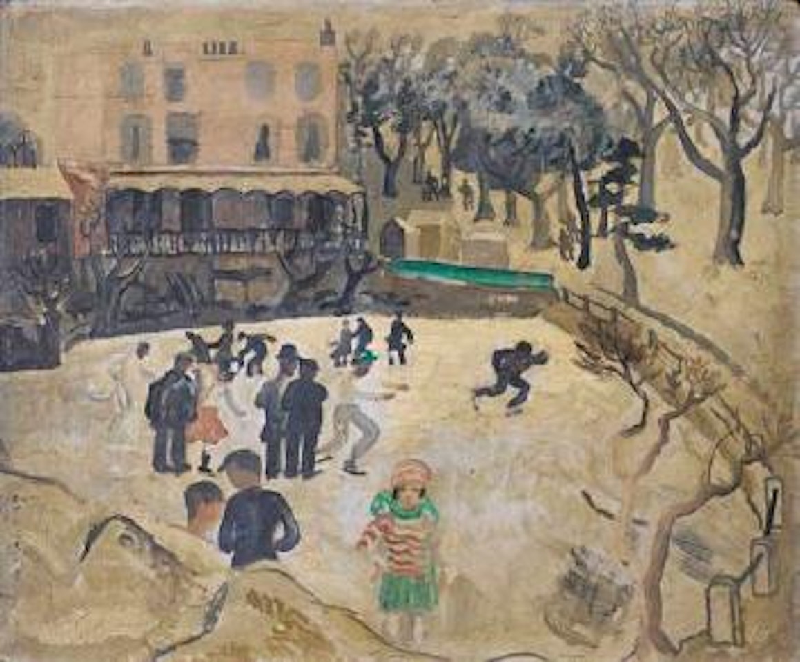 Skating at Hampstead by Christopher Wood