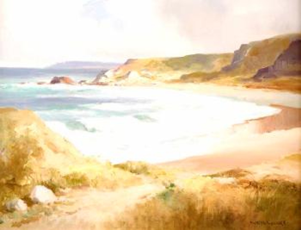 Whitepark Bay by Maurice Canning Wilks